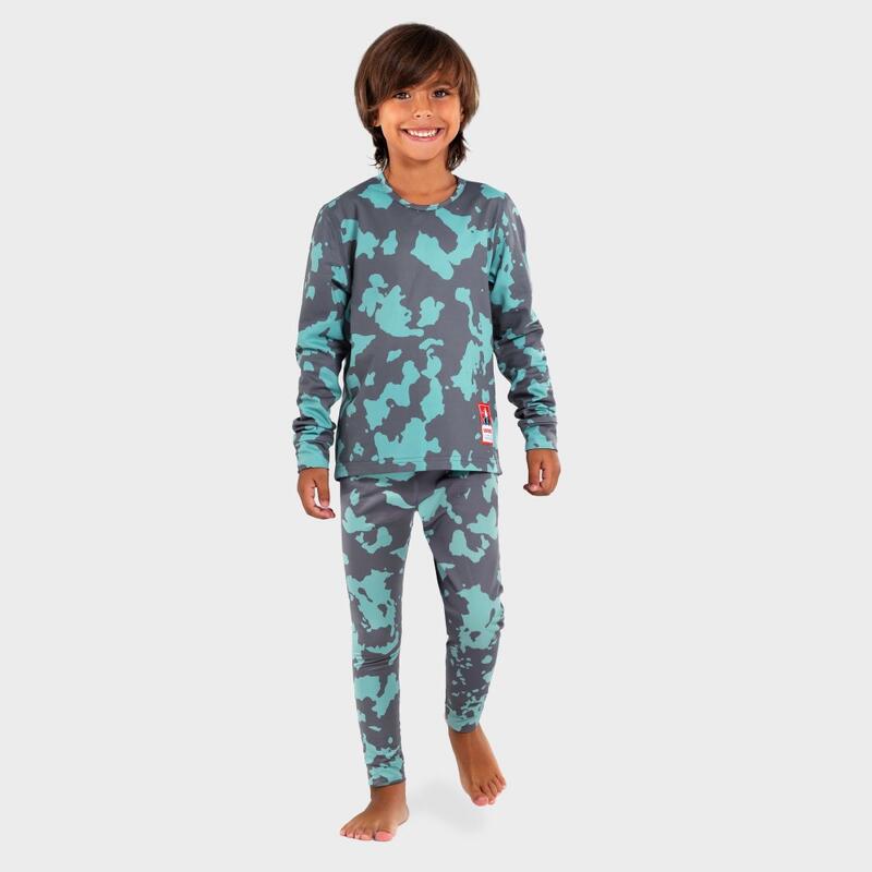 Set intimo termico per bambini Sport invernali Bambini e bambine Gem Verde