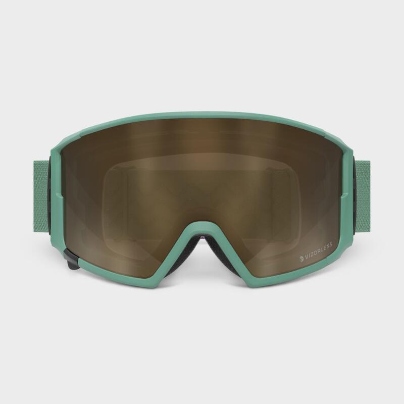 Herren und Damen Wintersport Snowboard- und Skibrille G3 Verbier SIROKO Braun