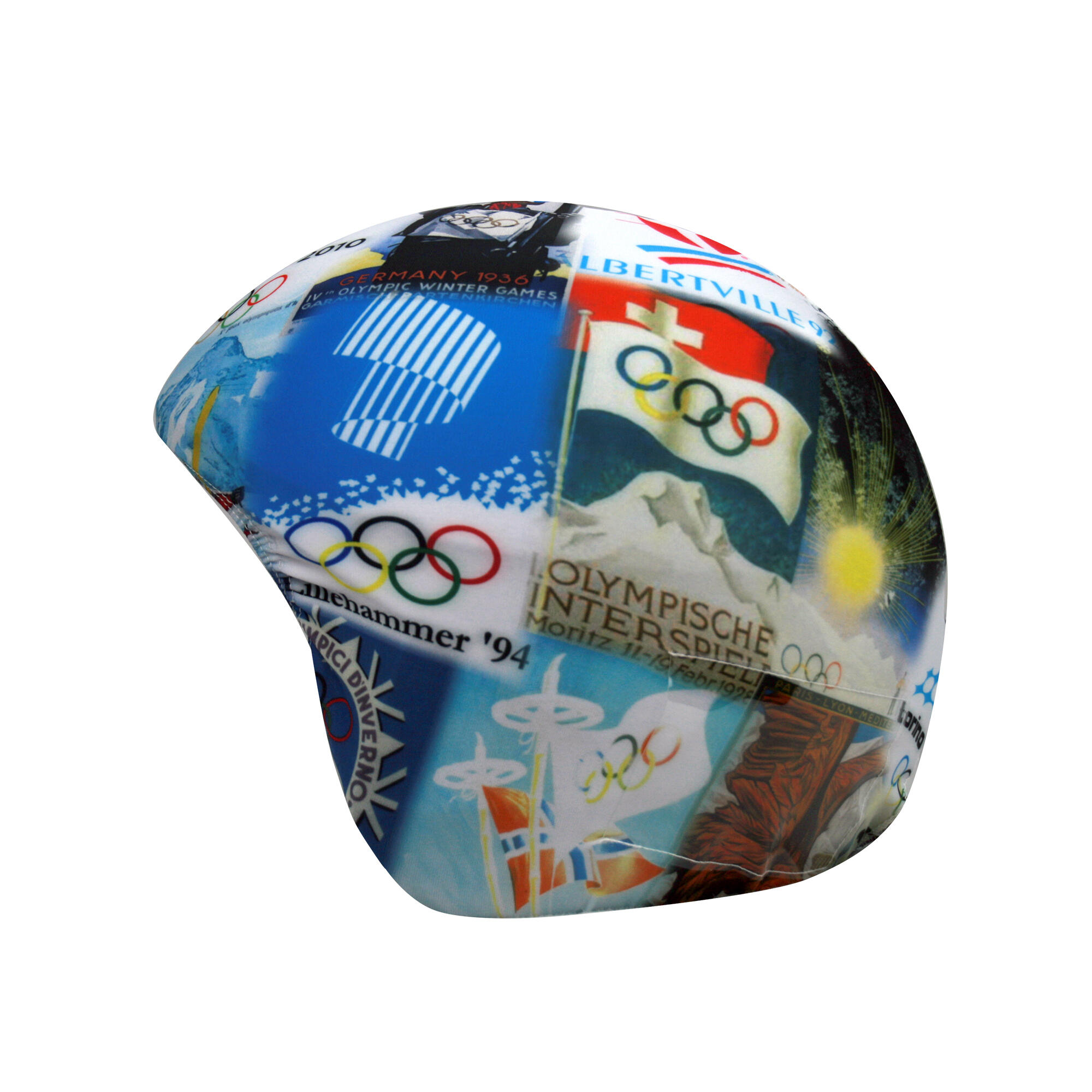 Housse de casque fantaisie-Coolcasc-Winter Olympics-Taille unique 2/2