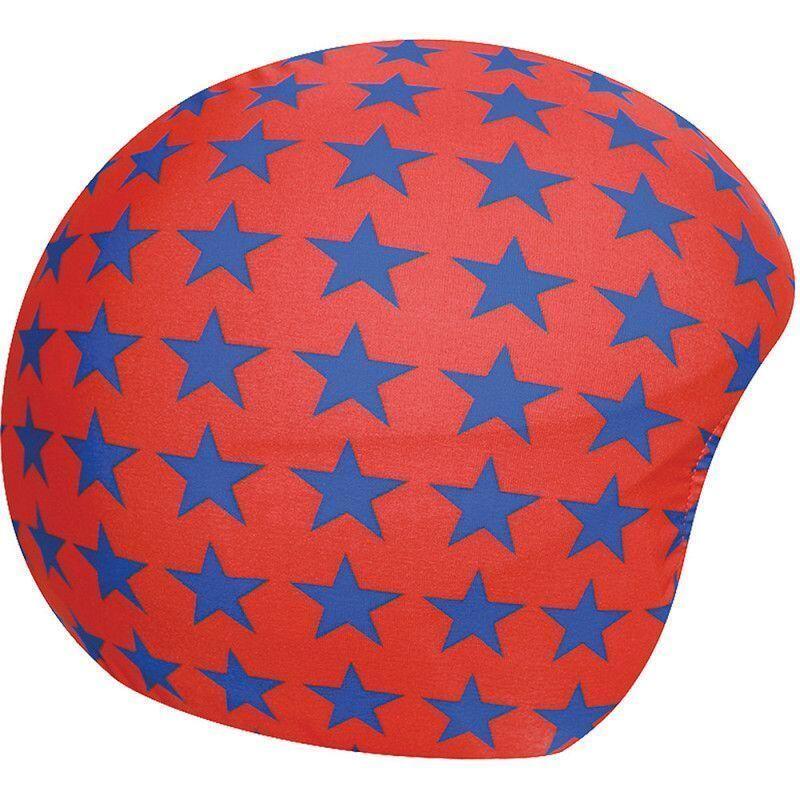 Housse de casque fantaisie - Coolcasc - Étoiles bleues - Taille unique