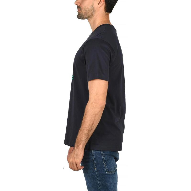 Crofton T-Shirt férfi rövid ujjú póló - sötétkék