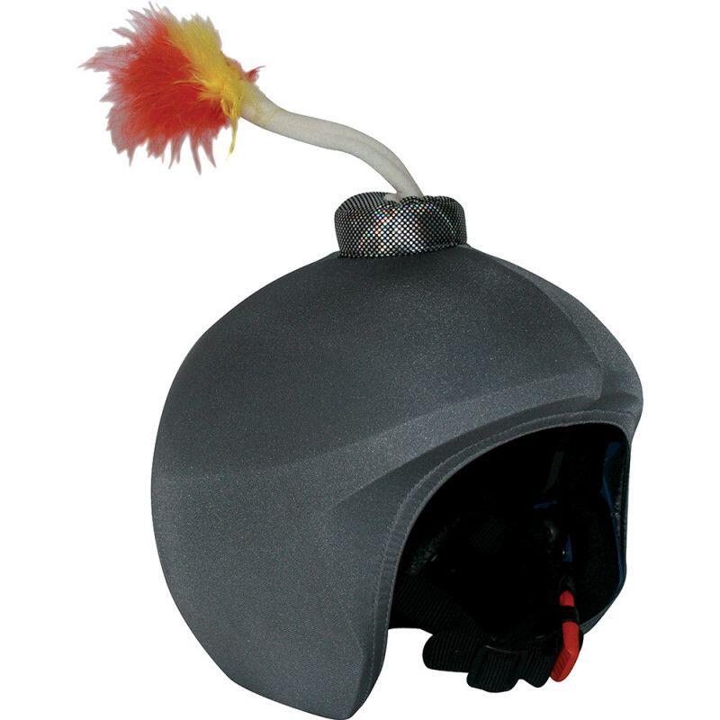COOLCASC SHOW TIME Bomb Helmet Cover, Universal Fit, Multi-colour