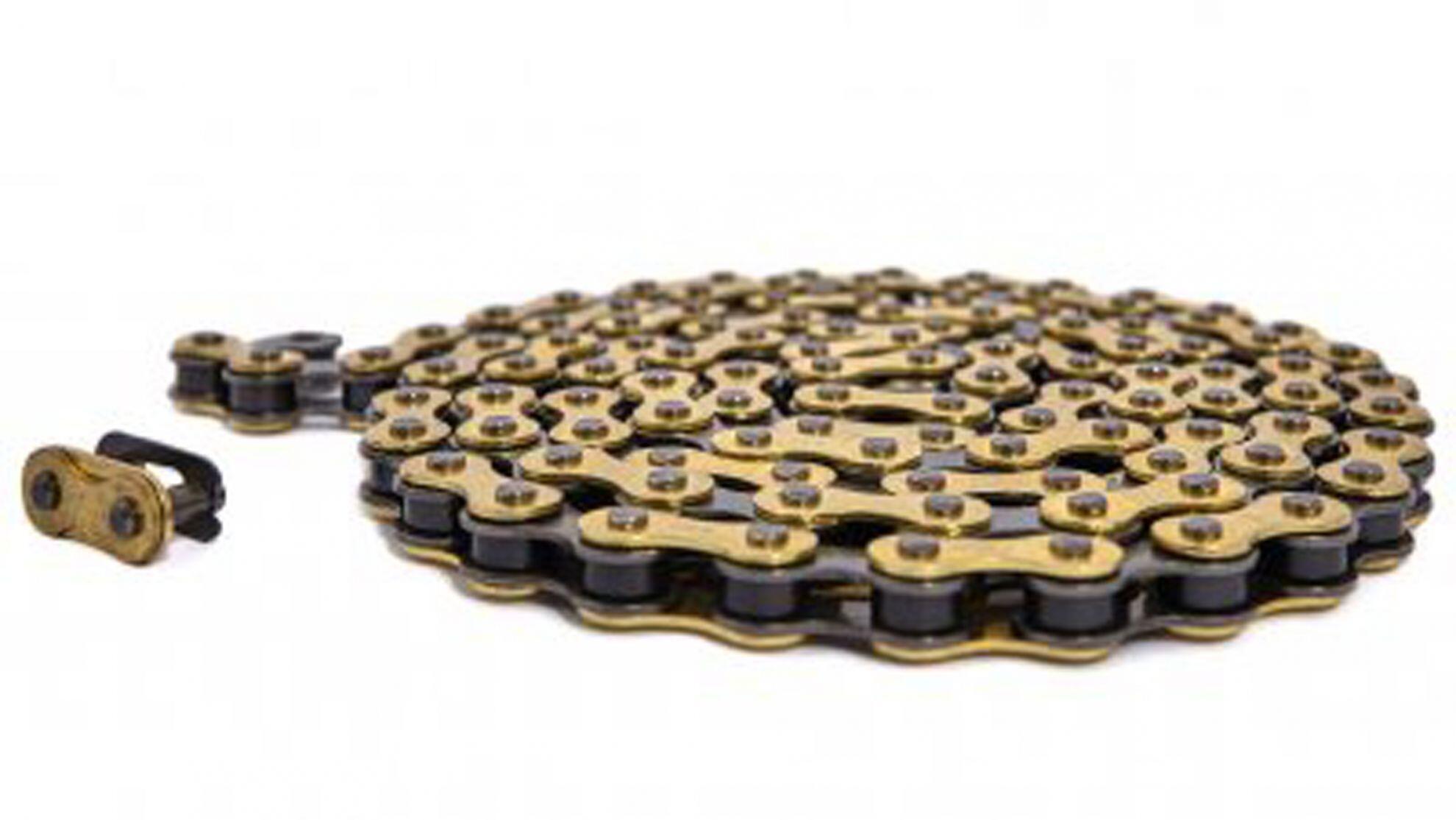Velo  BMX  Kette 112 1/2 x 1/8" gold - I4 2/4