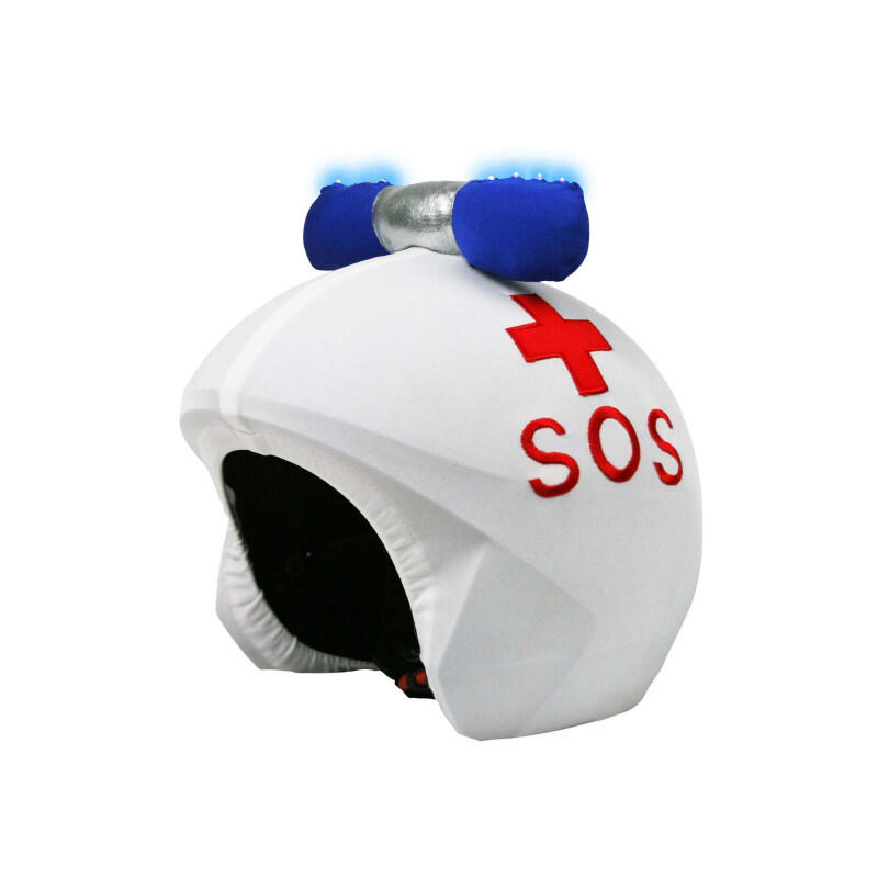 Funda Para Casco De Esquí Coolcasc  Led Ambulancia Universal 3/5