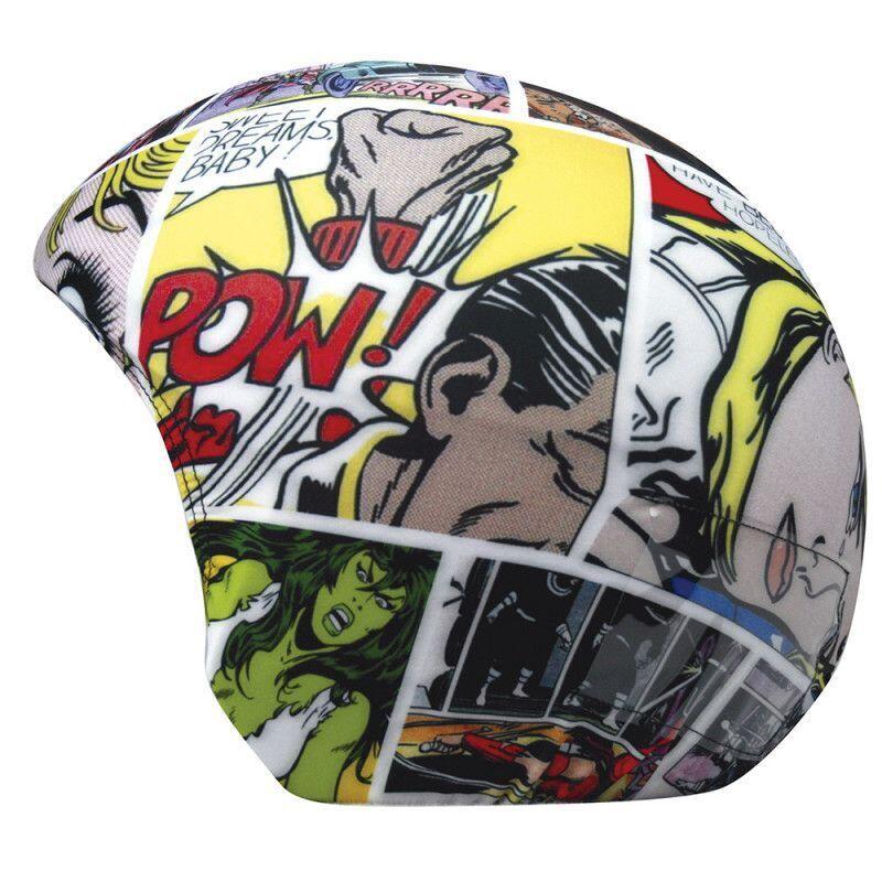 Housse de casque fantaisie - Coolcasc - Ccco - Comic - Taille unique