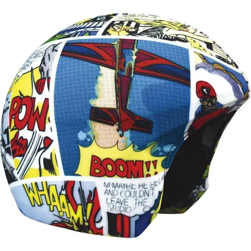 Bike helmet cover Coolcasc Coolprint Comic