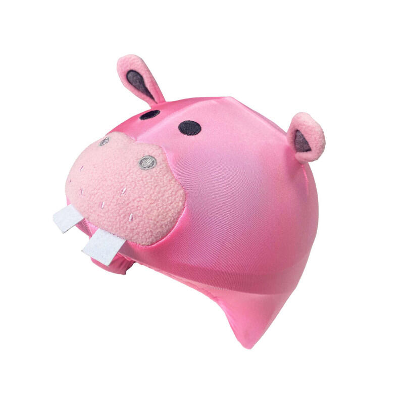 Housse de casque fantaisie - Coolcasc  - Hippopotame - Taille unique 4/6