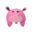 Housse de casque fantaisie - Coolcasc  - Hippopotame - Taille unique