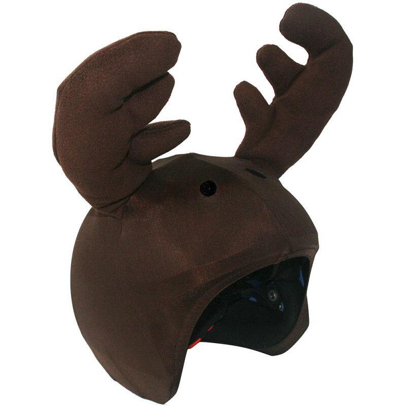 Housse de casque fantaisie - Coolcasc - Renne marron - Taille unique 2/7