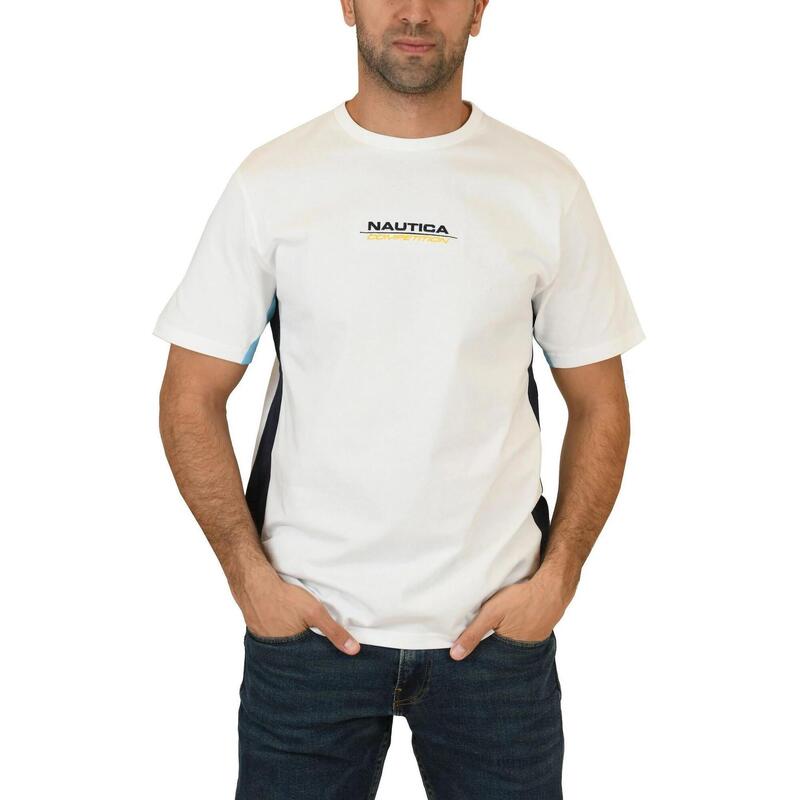 Pooler T-Shirt férfi rövid ujjú póló - fehér