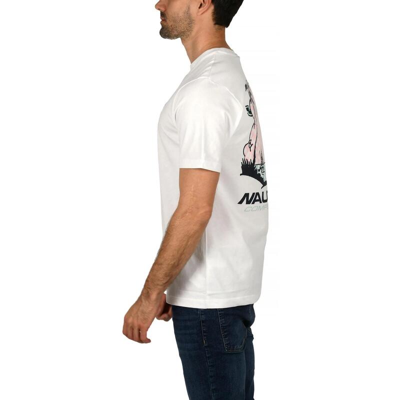 Cadiz T_Shirt férfi rövid ujjú póló - fehér