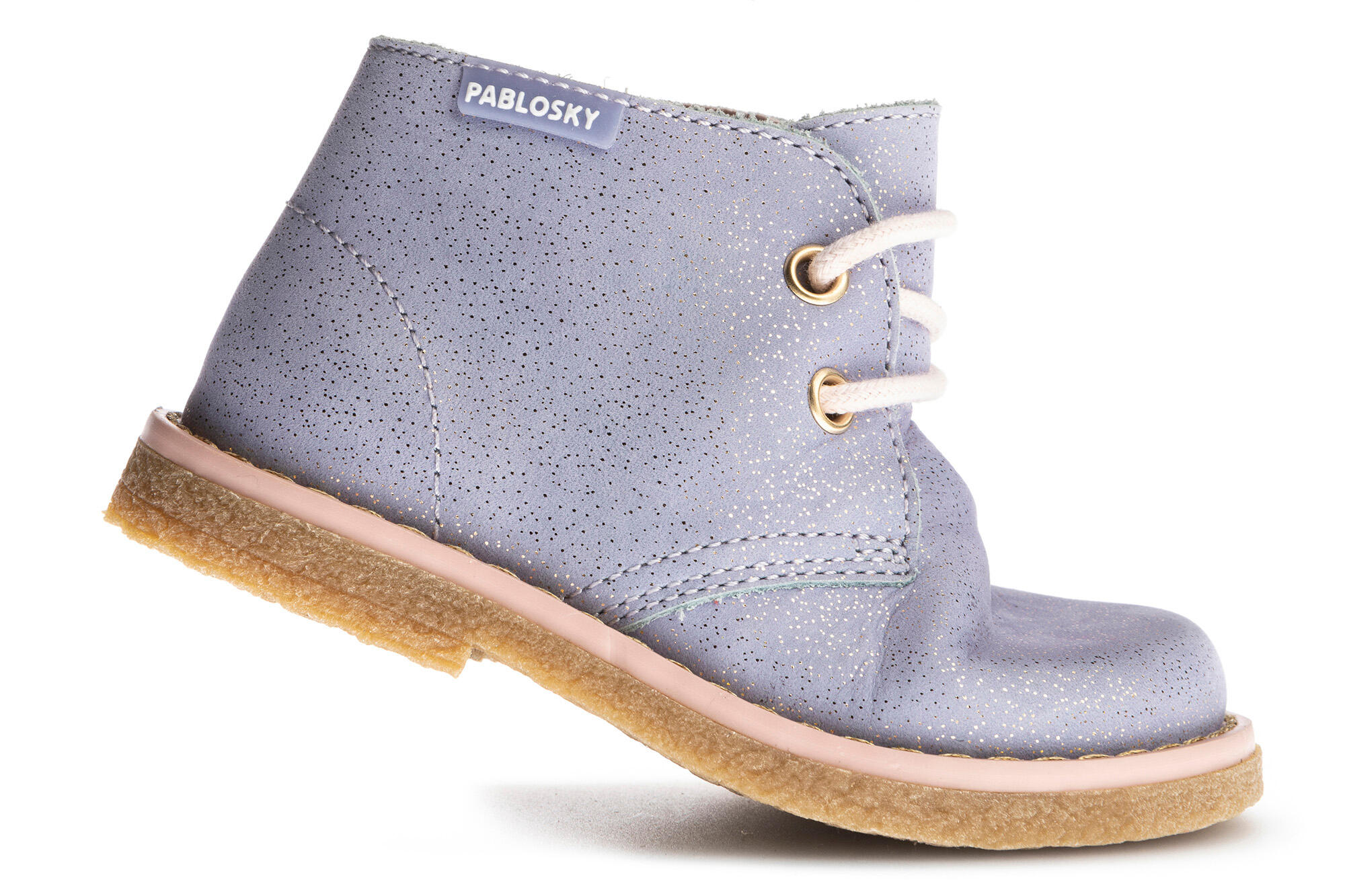 Botas de montaña Step Easy by Pablosky Rosas para Bebé Niña de Piel 3/7