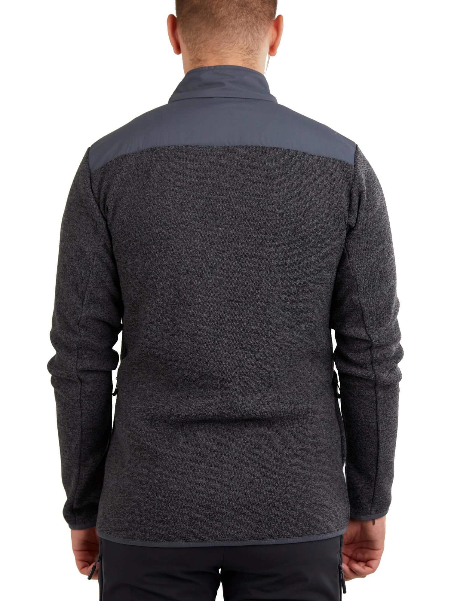 Fleecepullover FLAME Hybrid jacket Herren - grau 2/5