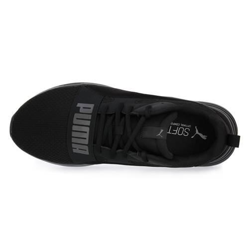 Zapatilla de caminar para hombre Puma Wired Run Pure Negro