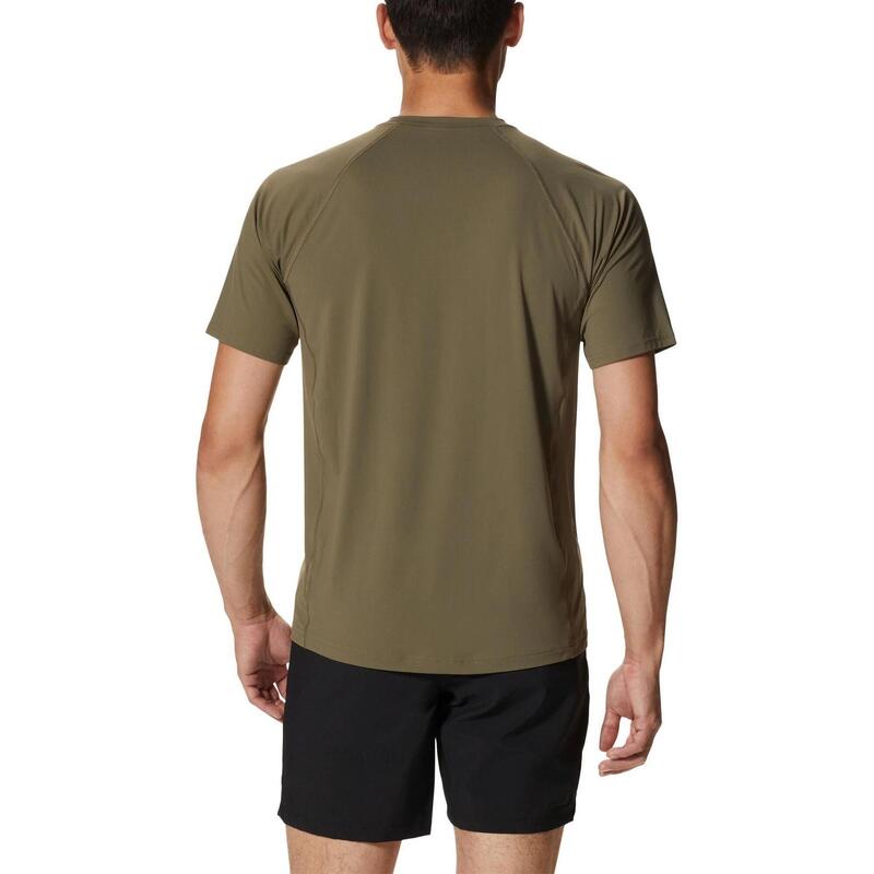 Tricou pentru sport, cu maneci scurte Crater Lake Short Sleeve - verde barbati