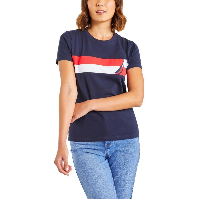 Alerie T-Shirt női rövid ujjú póló - sötétkék