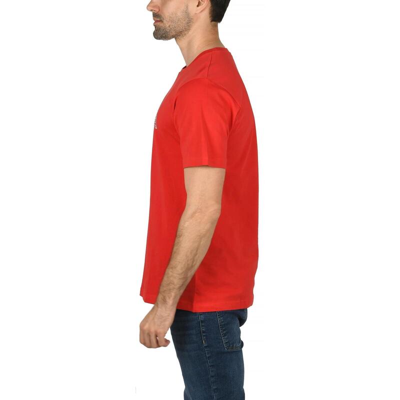 Kaden T-Shirt férfi rövid ujjú póló - piros