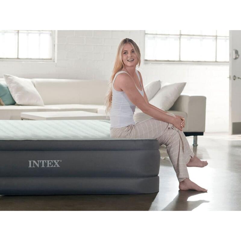 Cama de ar de luxo Intex PremAire I - para duas pessoas