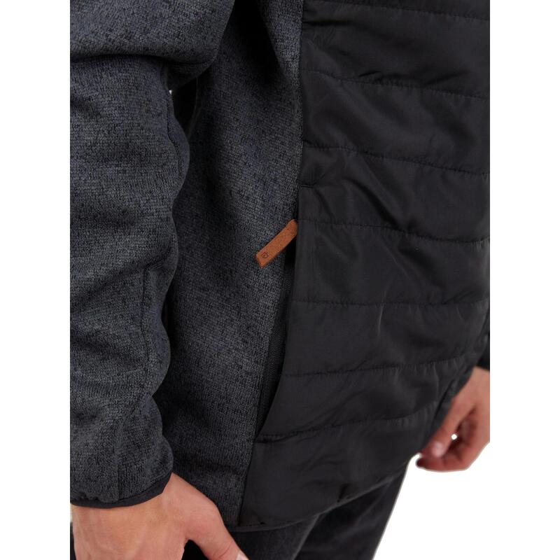 Obsidian Hybrid Jacket férfi polár pulóver - fekete