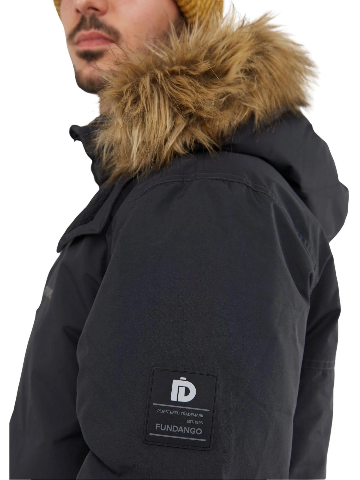 Wintermantel Spirit Parka Jacket Herren - Schwarz 6/7