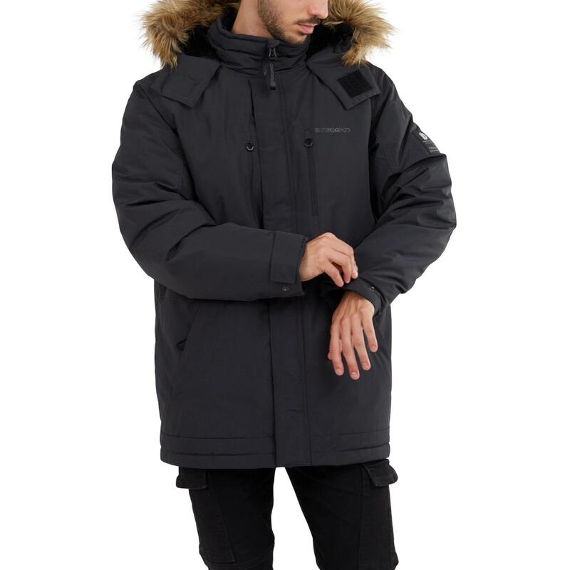Jacheta de iarna Spirit Parka Jacket - negru barbati