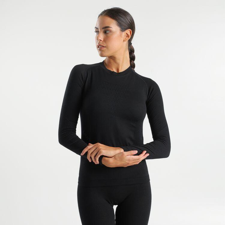 Uyn - Sous-vêtements À Manches Longues Pour Femmes  Fusyon Biotech - T-shirt Manches Courtes - Noir - Decathlon