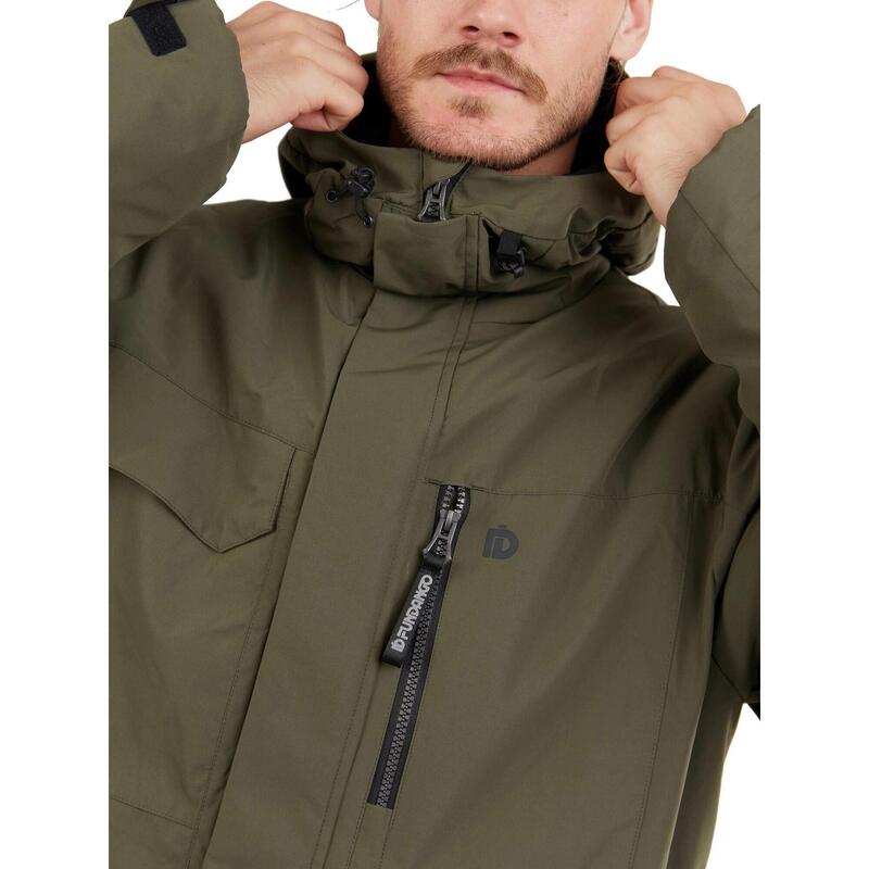 Straßenjacke Perill Parka Jacket Herren - oliv