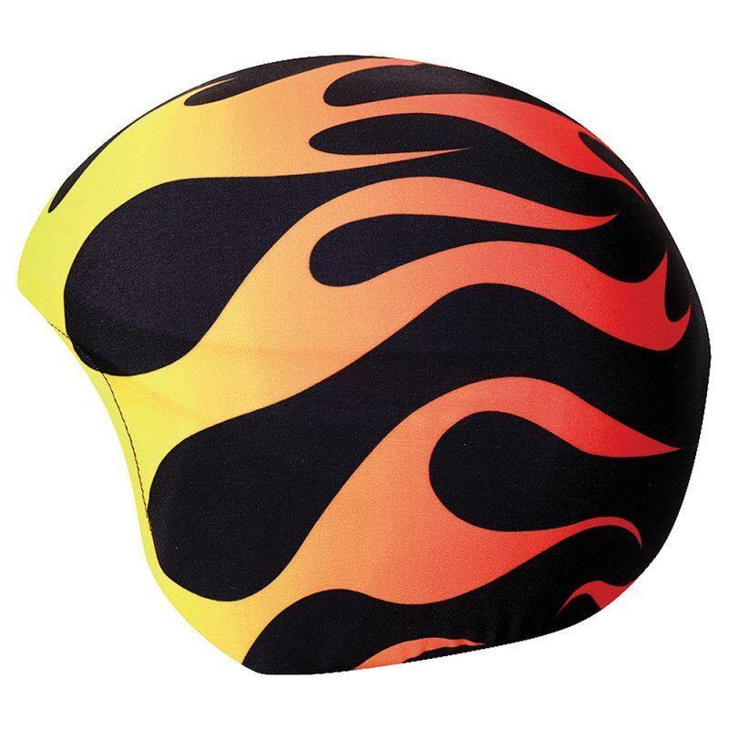 Housse de casque fantaisie - Coolcasc -Flammes - Taille unique 2/3