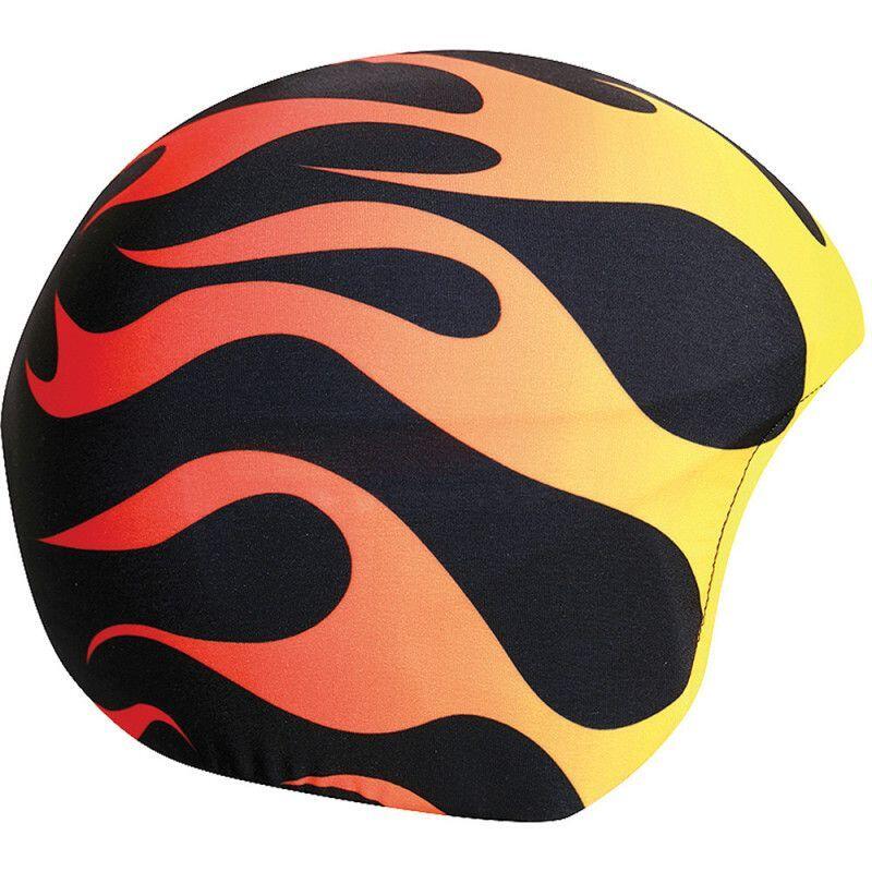 Housse de casque fantaisie - Coolcasc -Flammes - Taille unique