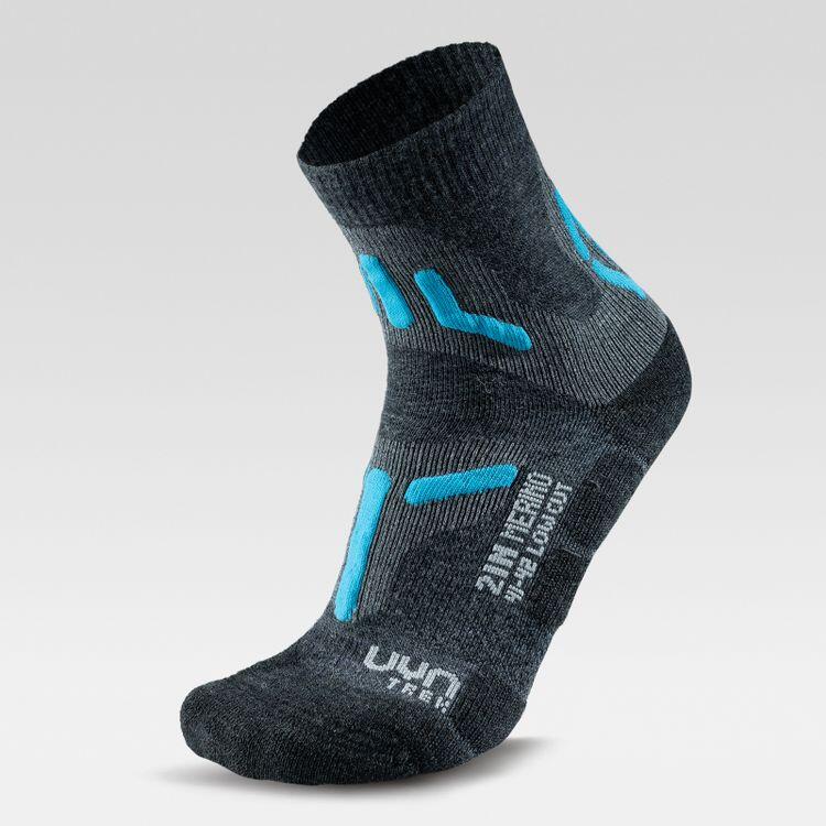 Uyn - Trekking 2in Merino Low Cut Chaussettes De Randonnée Femme - Chaussettes - Multicolore - 35/38 - Decathlon