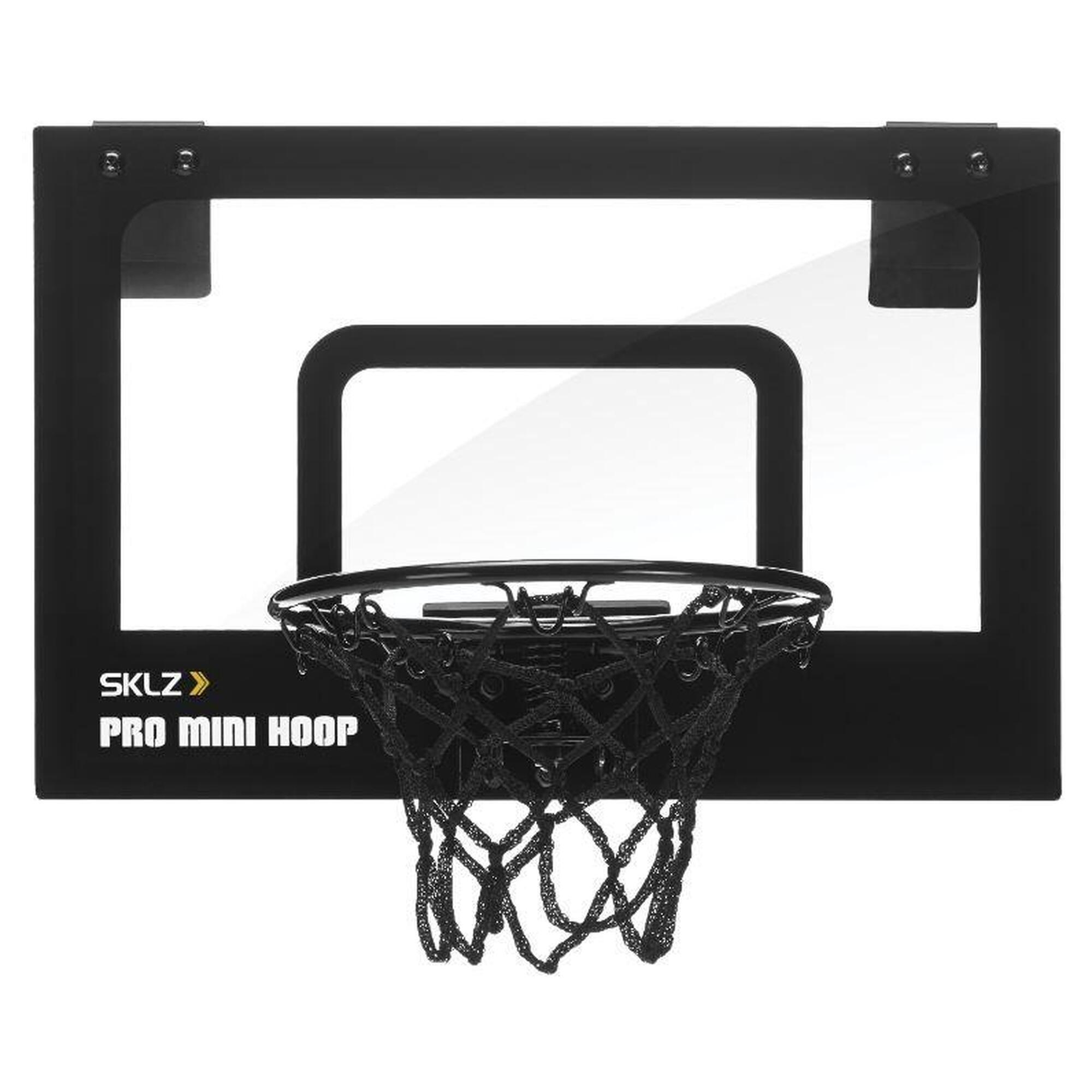 Mini cesto de basquete Micro, tabela resistente, montagem rápida - SKLZ