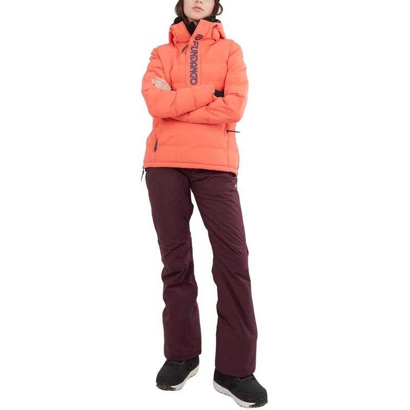 Geaca de schi Everett Padded Anorak - rosu femei