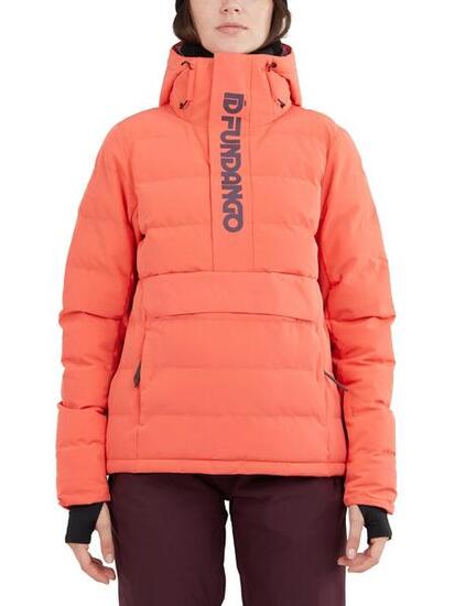 Gesteppt skijacke Everett Padded Anorak Damen - rot