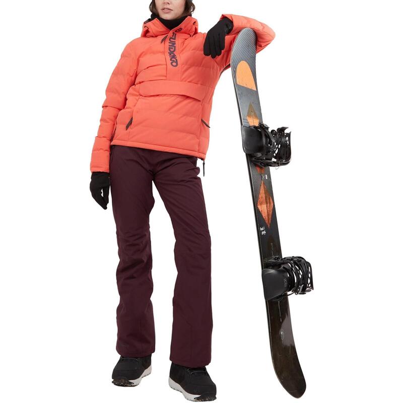Geaca de schi Everett Padded Anorak - rosu femei