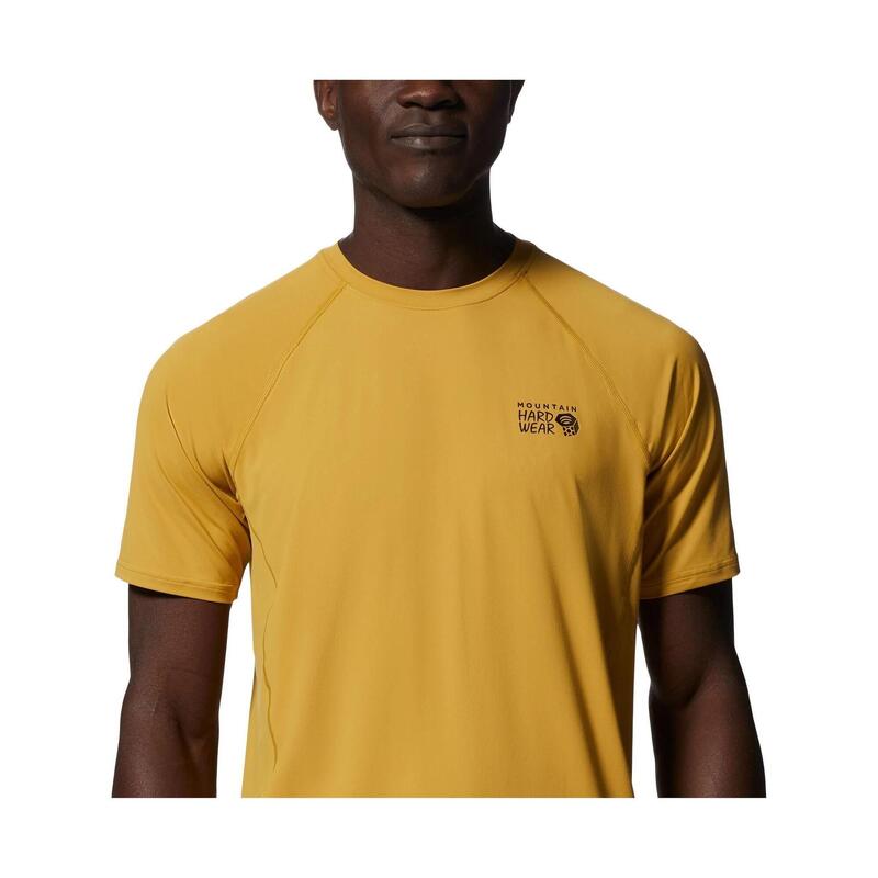 Crater Lake Short Sleeve férfi rövid ujjú sport póló - sárga