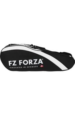Tas - badminton - unisex - 9 pcs - meerdere vakken - wit/zwart