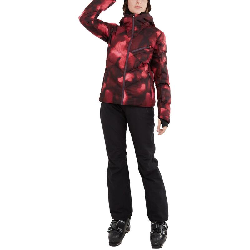 Geaca de schi Elyra Padded Jacket - rosu femei