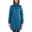 Jacheta de strada Alsea Hooded Jacket Long - albastru femei