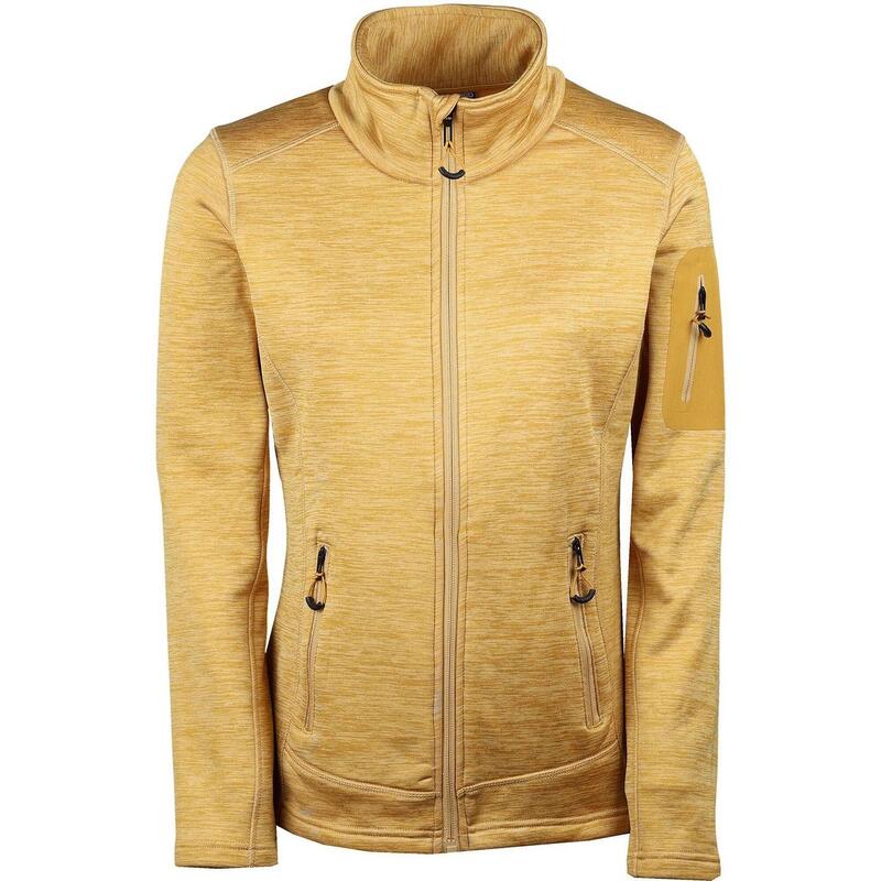 Fleecepullover Antila Fleece Jacket Damen - gelb