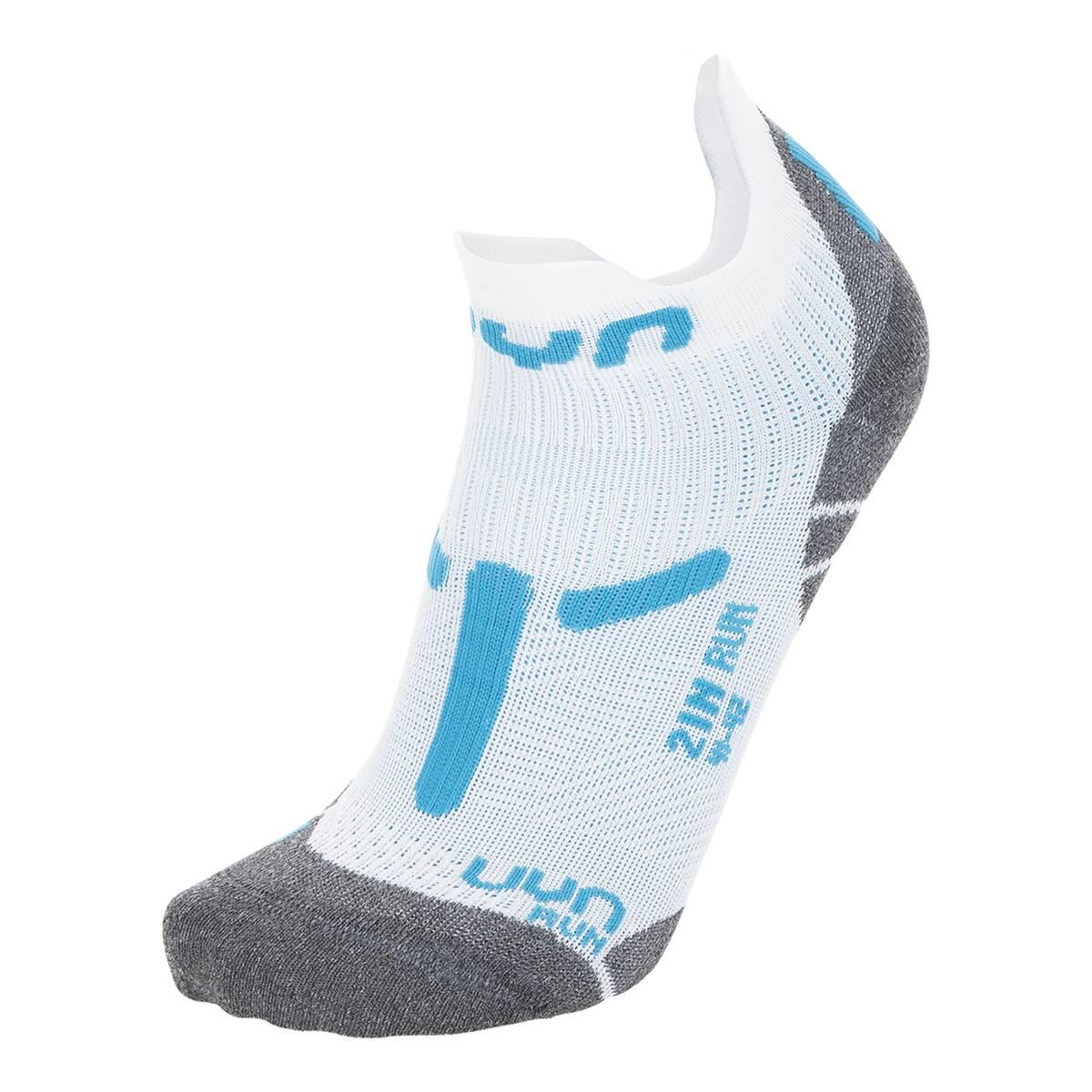 Uyn - Run 2in Chaussettes De Course À Pied Femme - Chaussettes - Blanc - 39/42 - Decathlon