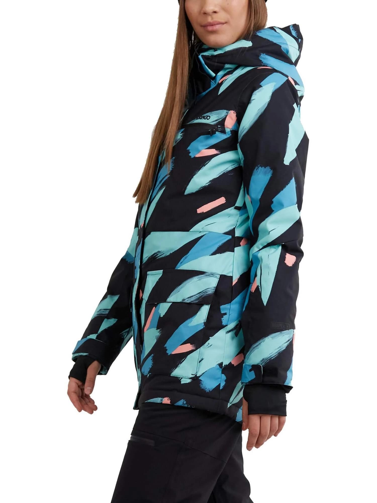 Skijacke Poplar Jacket Damen - blau 3/6