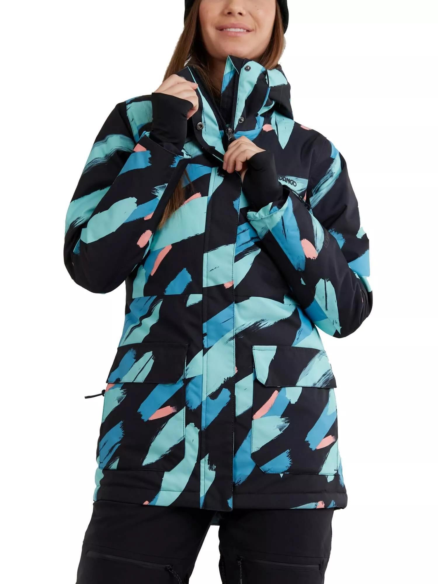Skijacke Poplar Jacket Damen - blau 4/6