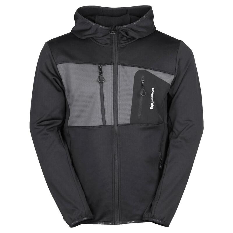 Pulover polar FOX Hybrid Jacket - negru barbati