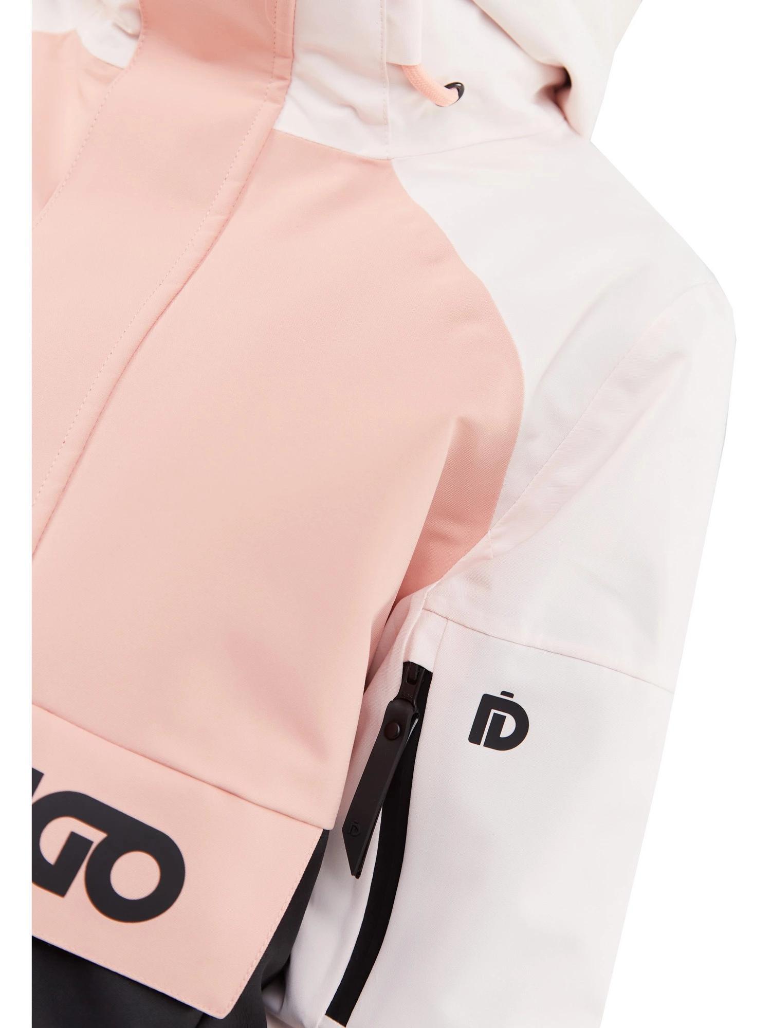 Skijacke Birch Logo Anorak Damen - rosa 5/7