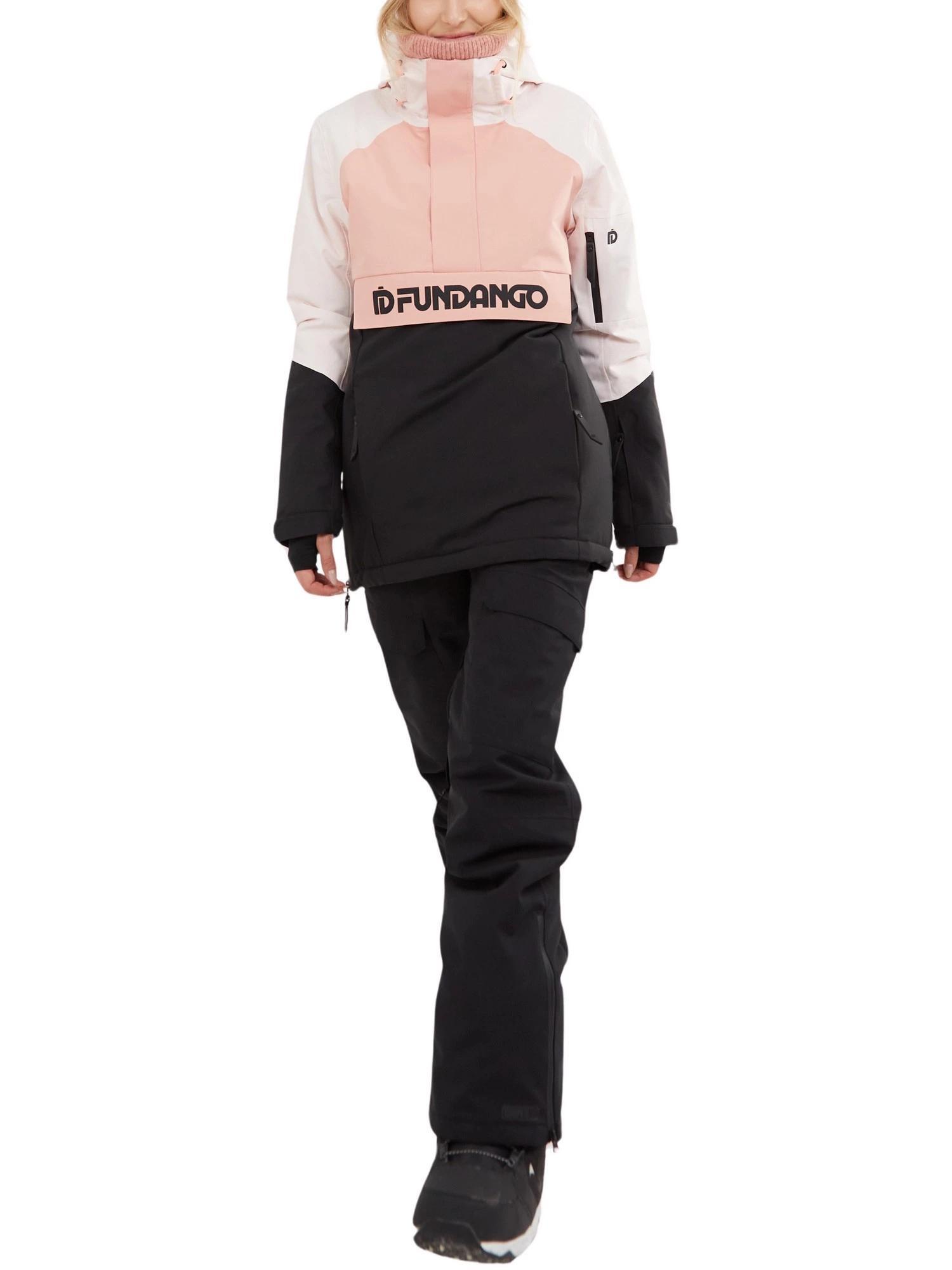 Skijacke Birch Logo Anorak Damen - rosa 3/7