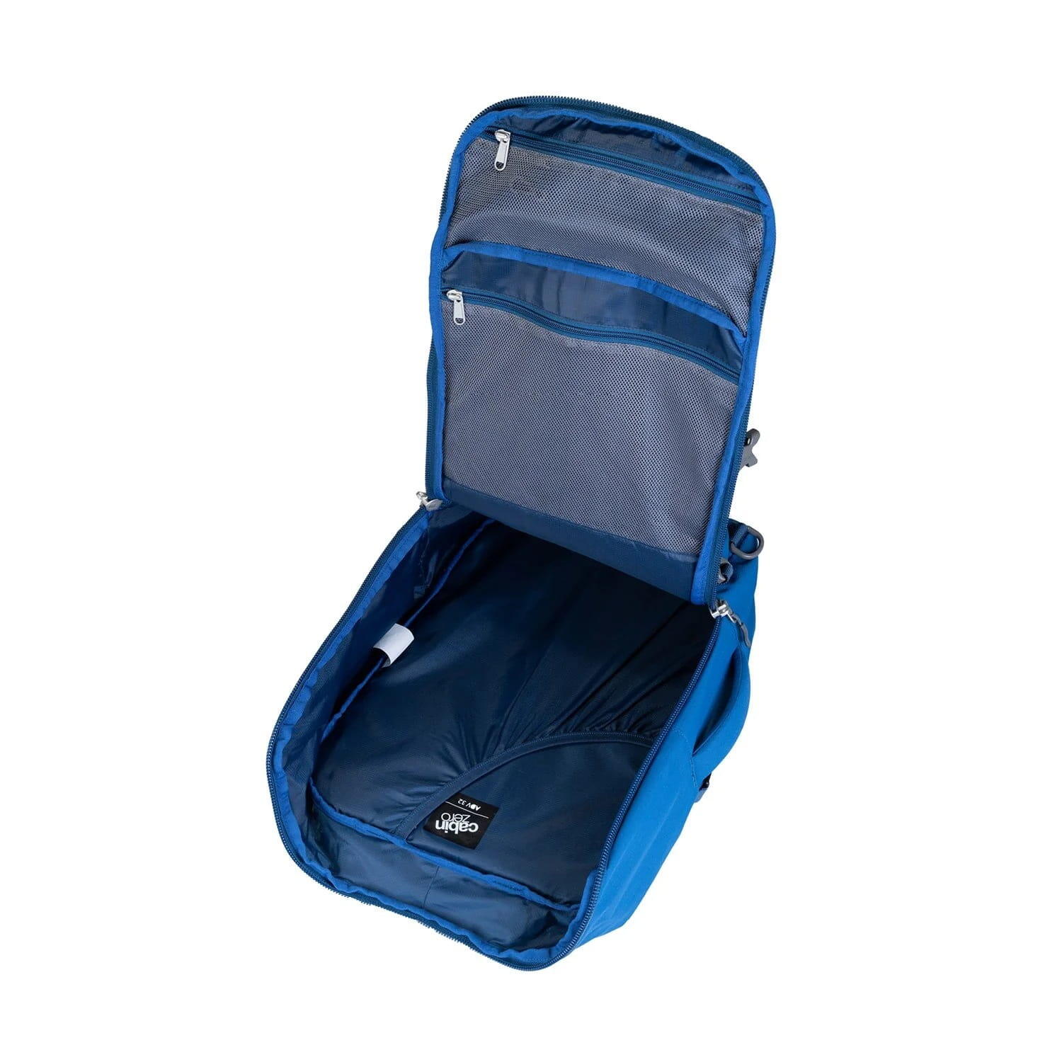Рюкзак дорожный CabinZero ADV 32 л 875 г нейлон RipStop, 32 l, Синий / 32 l, Антрацитовый / 32 l, Чёрный — фото 4
