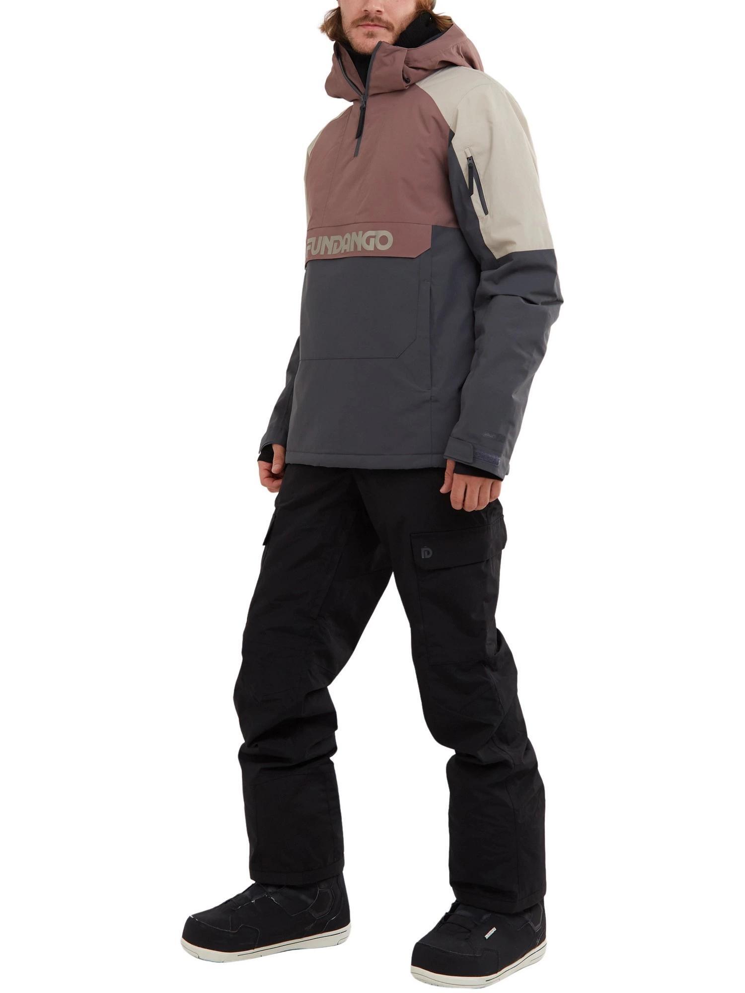 Skijacke Burnaby Logo Anorak Herren - lila 3/7