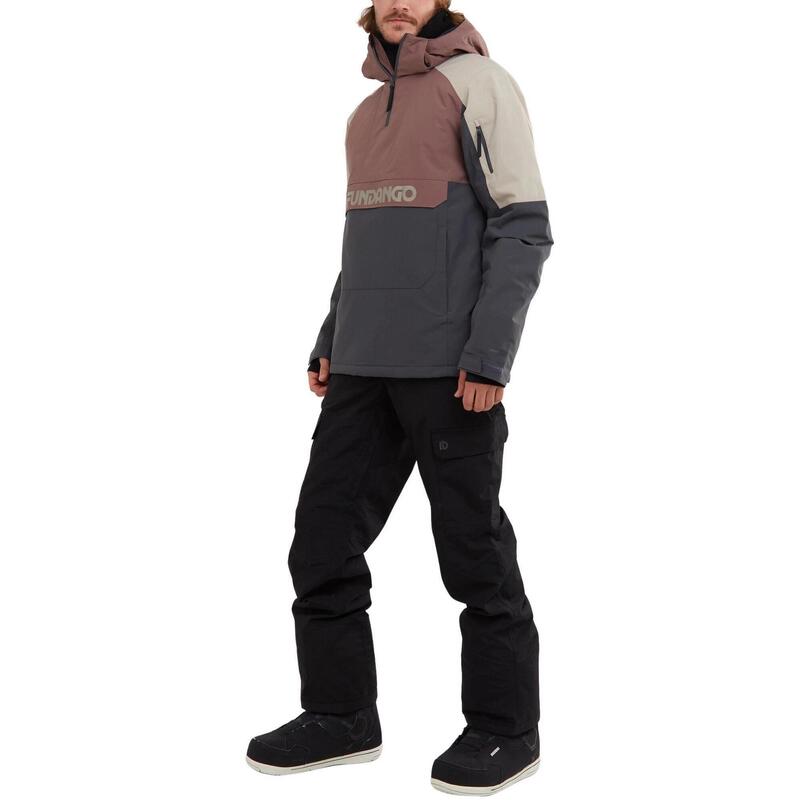 Geaca de schi Burnaby Logo Anorak barbati