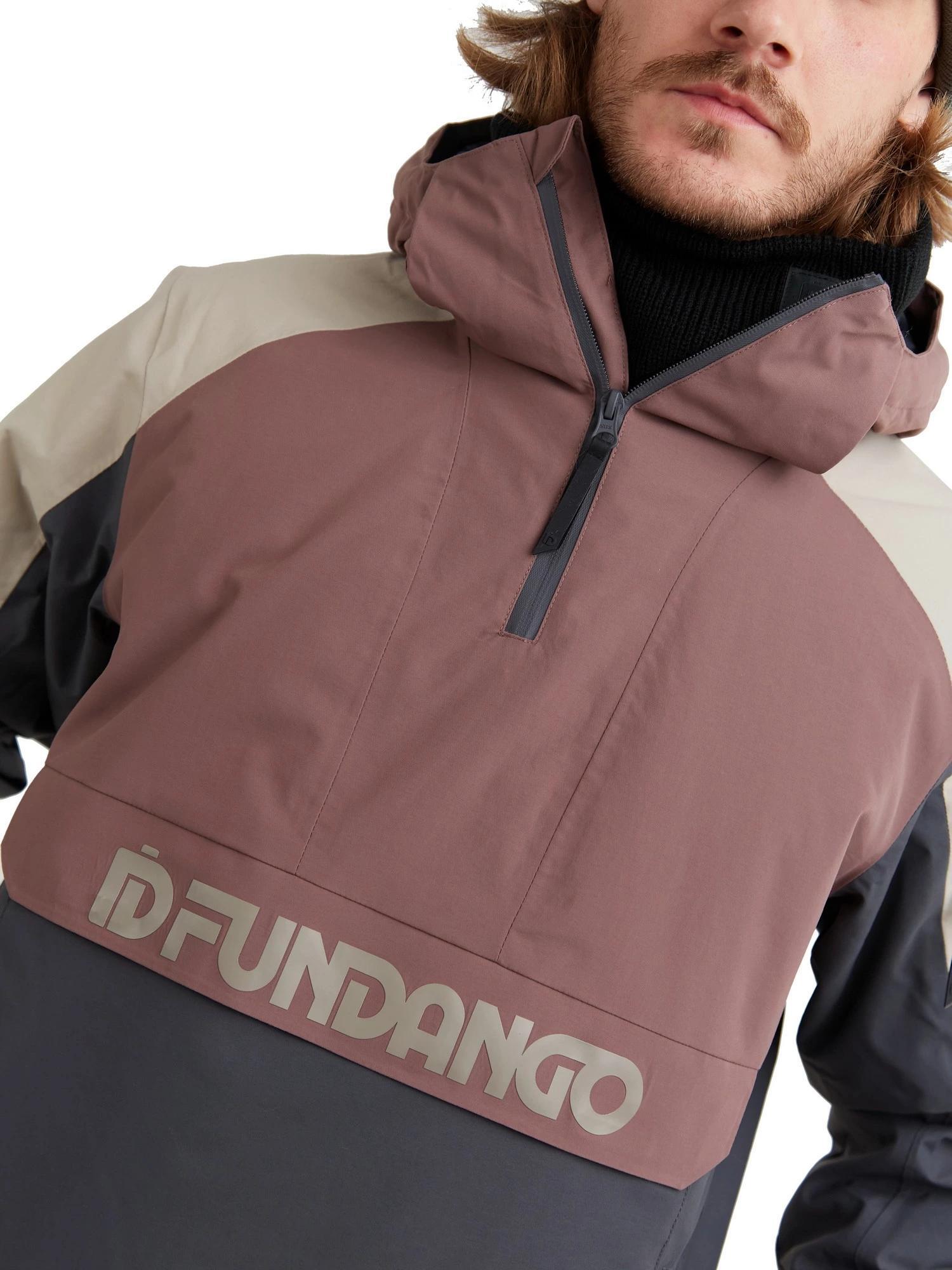 Skijacke Burnaby Logo Anorak Herren - lila 5/7