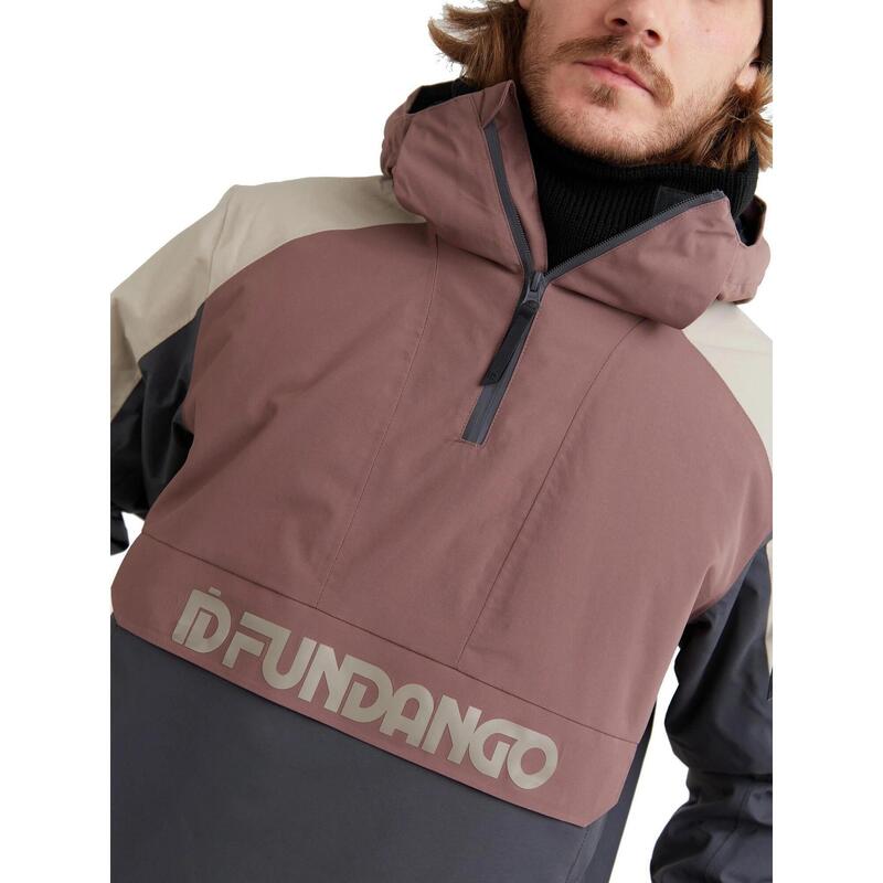 Skijacke Burnaby Logo Anorak Herren - lila